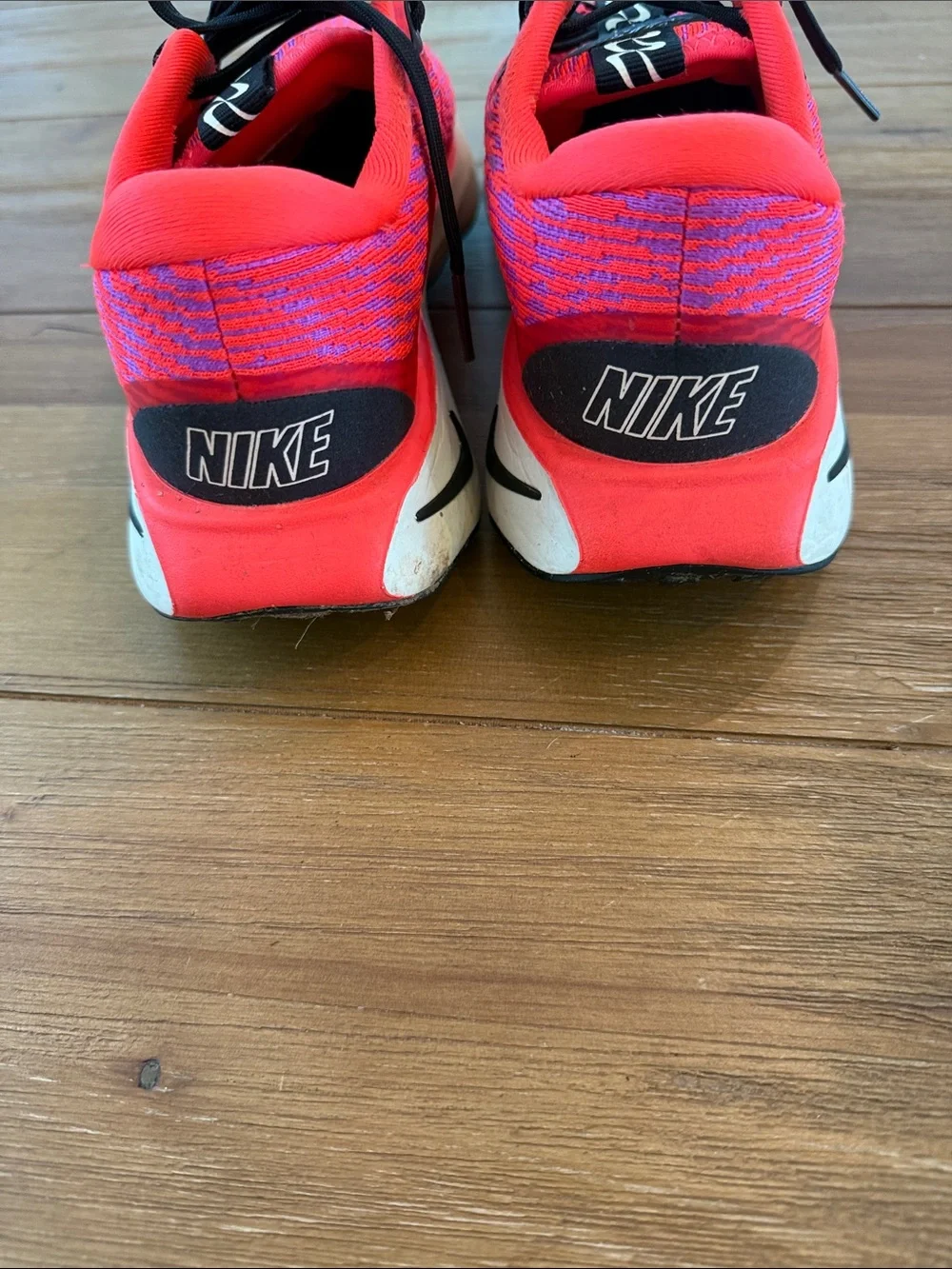 Nike Women's Running Shoes in Bright Pink and Purple Knit size 8